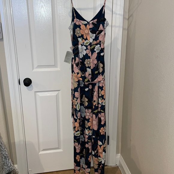 Floral Wide Leg Jumpsuit ~ Brand New - Picture 2 of 11